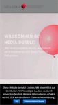 Mobile Screenshot of media-bubble.de